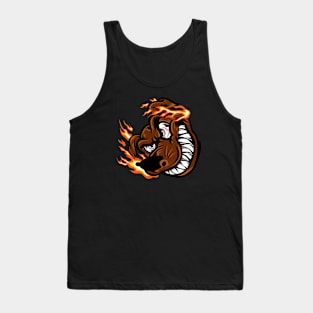 Angry Dog Tshirt Tank Top